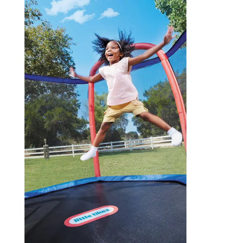 Little Tikes 7-Foot Enclosed Trampoline with Safety Net