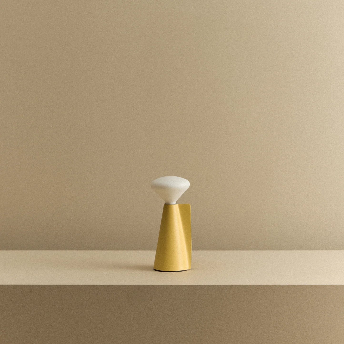 Mantle Portable Lamp in Posset Yellow
