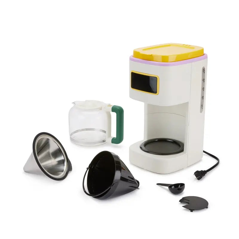 Bodum 12-Cup Programmable Coffee Maker  White & Multi-Function