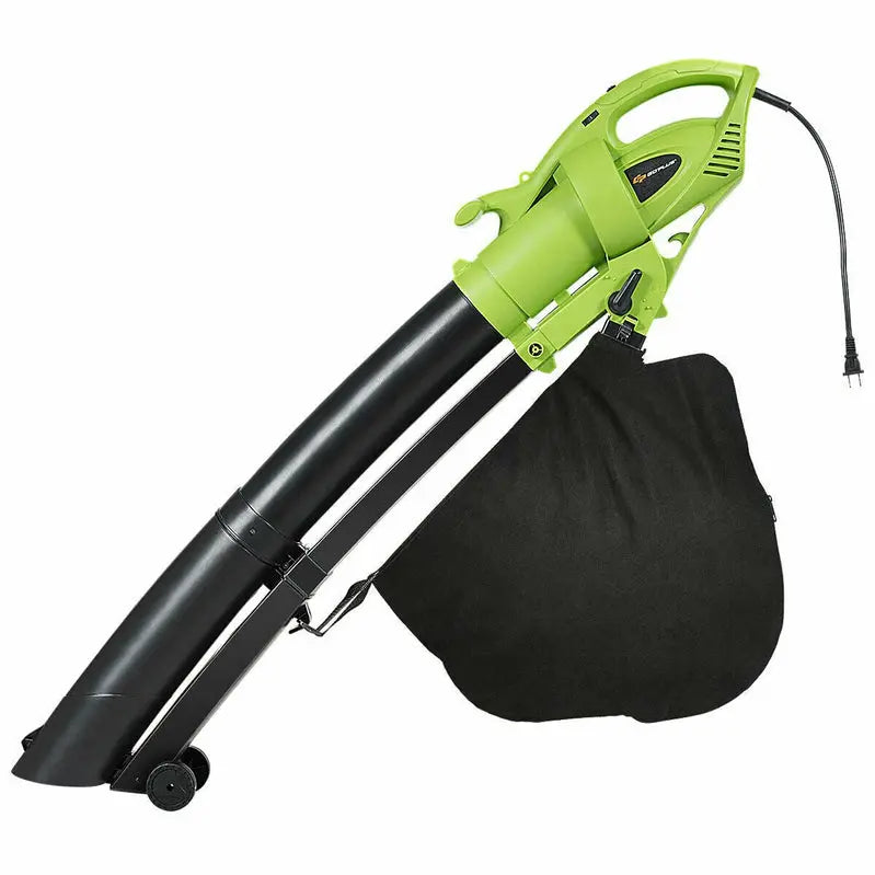 Multi-Mode Electric Leaf Blower, Vacuum, and Mulcher with 6-Speed Control