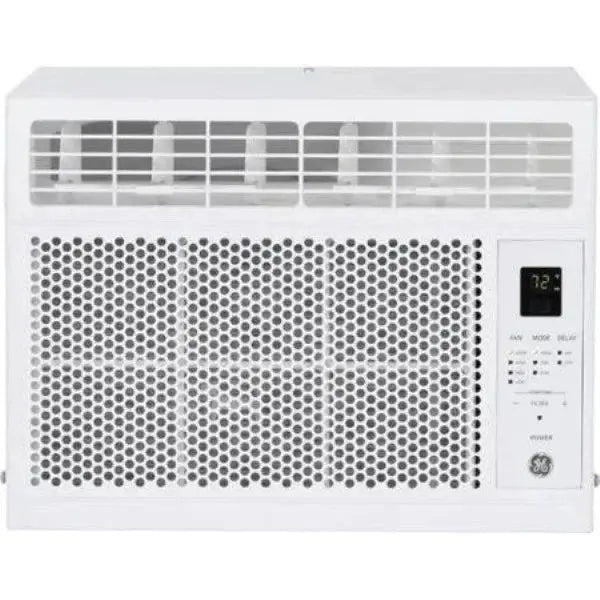 GE 5,050 BTU Window Air Conditioner  150 Sq. Ft. Cooling Capacity, Energy-Efficient White Unit