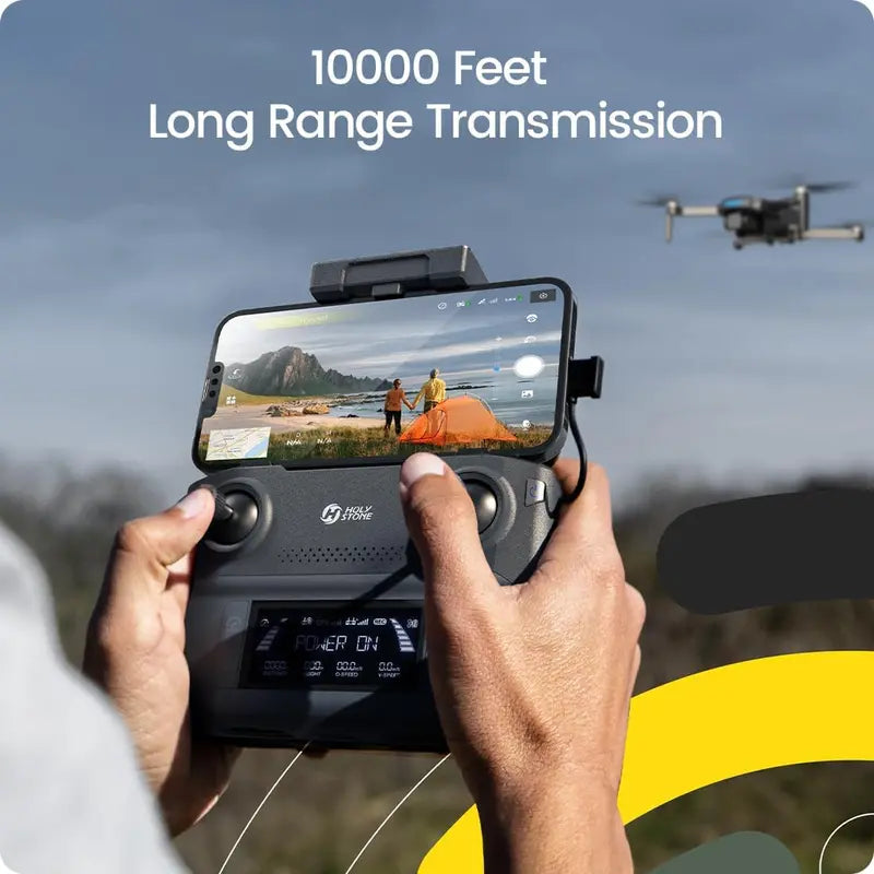 Holy Stone HS360S GPS Drone  4K UHD Foldable Quadcopter with 10,000ft Range & Smart Return Features