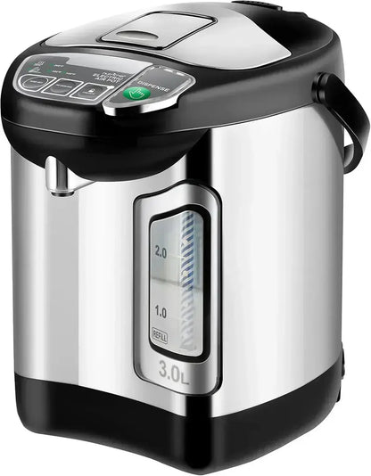 NutriChef 8L Electric Hot Water Dispenser with Rapid Heating and Beverage Safety Features
