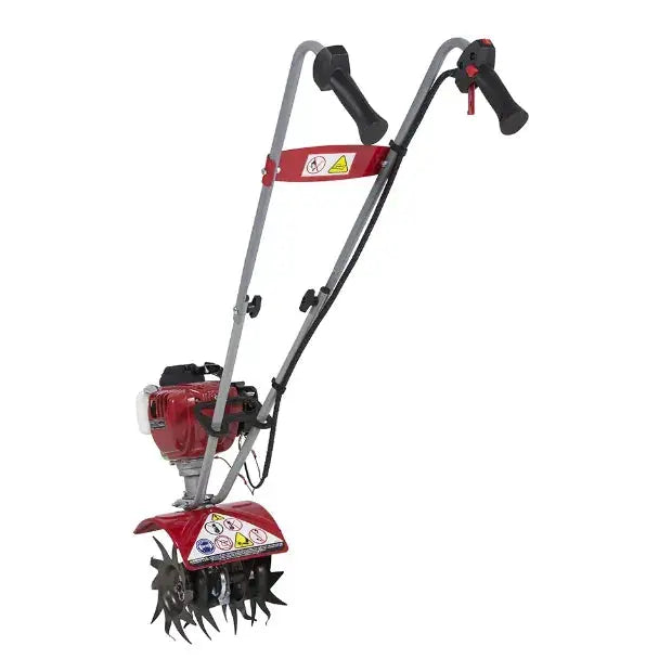 25cc Front-Tine Mini Cultivator  9-Inch Forward-Rotating Tiller for Small Gardens