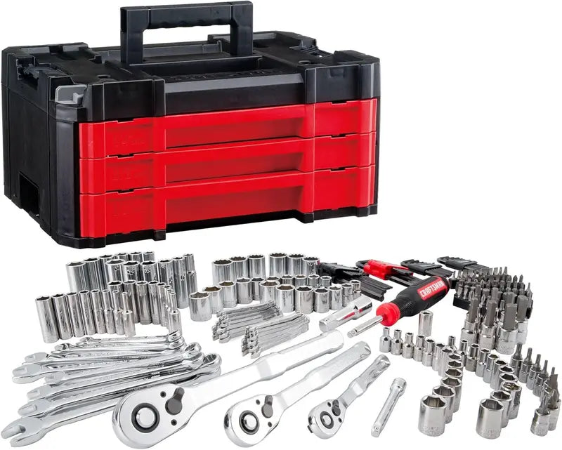 Craftsman 262-Piece Mechanic’s Tool Set  Comprehensive Socket and Wrench Kit for Auto Repair