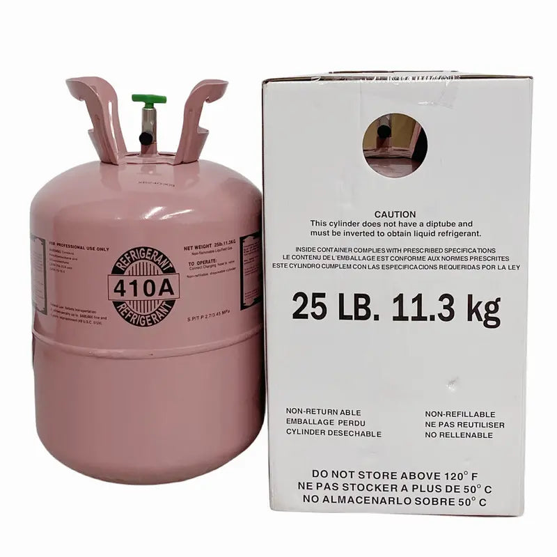25 lb R410A Refrigerant Gas (R-410A Freon) for Modern Air Conditioning