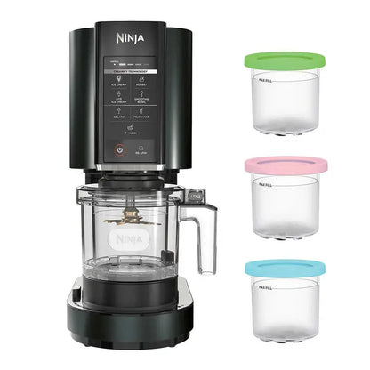 Ninja CREAMi Deluxe Ice Cream Maker  Create Gelato, Sorbet, and Frozen Yogurt at Home
