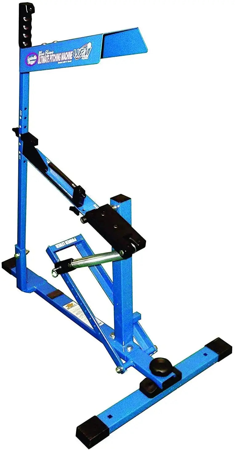 Blue Flame Ultimate Baseball & Softball Pitching Machine  Adjustable Speed & Spin
