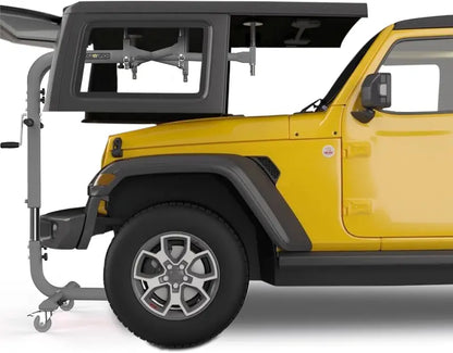 Jeep Wrangler Hardtop Removal Jack  Single-Person Lifting System for Easy Roof Panel Handling