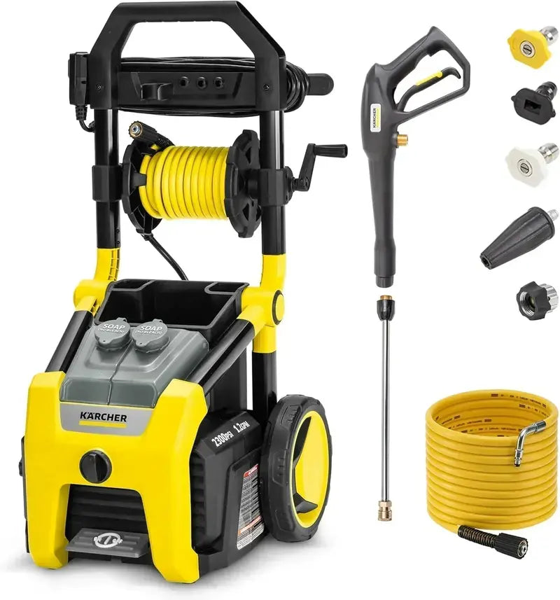 Kärcher K1700 Electric Pressure Washer  Includes 3 Nozzles & Detergent Tank