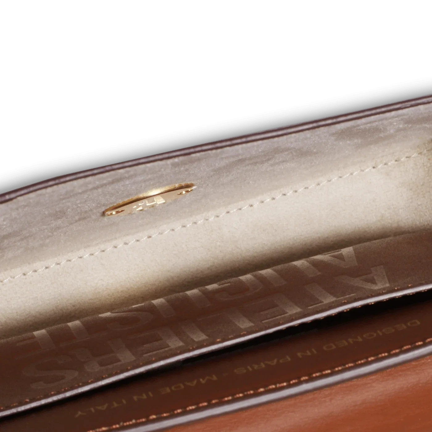 Monceau Baguette - Cuir Box Camel