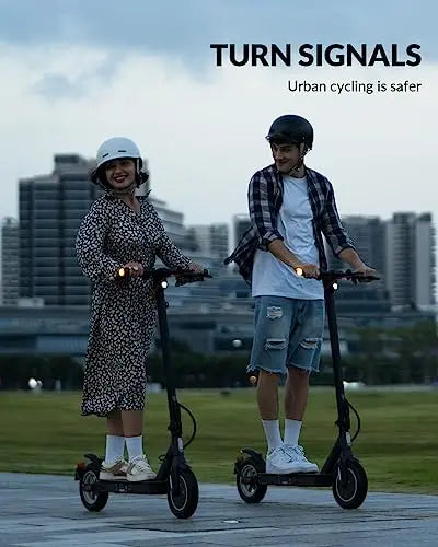 5th Wheel Foldable Electric Scooter for Adults  Compact Design with Integrated Turn Signals