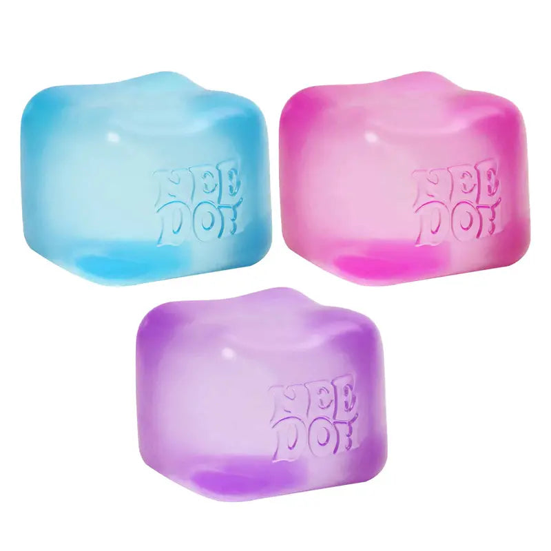 NeeDoh Nice Cube  Classic Solid Squish Toy (Original Version)