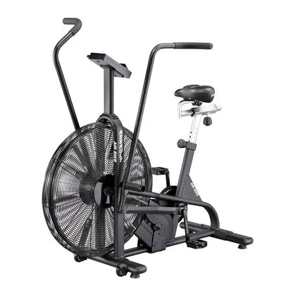 Lifecore Fitness Assault Air Bike  Commercial-Grade Indoor Cycling Trainer with Fan-Driven Resistance