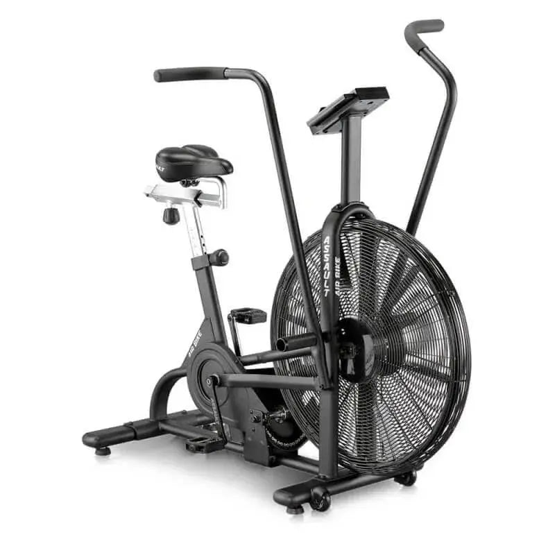 Lifecore Fitness Assault Air Bike  Commercial-Grade Indoor Cycling Trainer with Fan-Driven Resistance