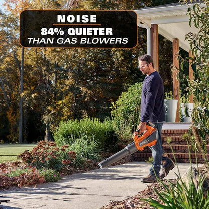 RIDGID 18V Brushless Cordless Leaf Blower  510 CFM, 130 MPH, Includes 6.0Ah Battery &amp; Charger