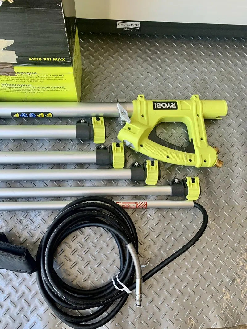 RYOBI 18-Foot Pressure Washer Extension Pole  Compatible Up to 4200 PSI