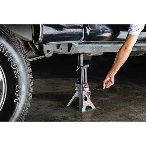 Powerbuilt 3-Ton All-in-One Bottle Jack with Integrated Jack Stands  6000 lb Total Load Capacity