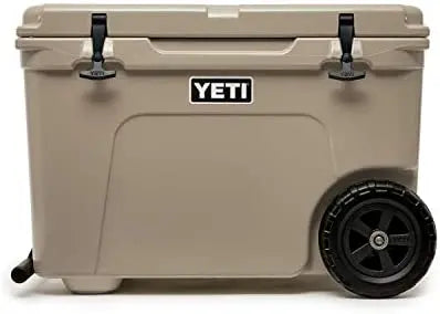 YETI Tundra Haul Wheeled Cooler  Rugged Portable Cooler with All-Terrain Wheels & Bear-Resistant Design
