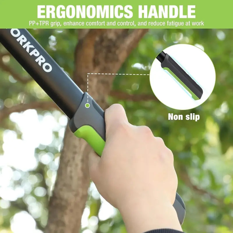 WORKPRO Extendable Anvil Lopper  25″ to 37″ Adjustable Garden Trimmer