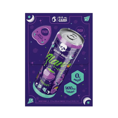 Witch’s Brew Sugar-Free Energy Drink  12-Fl-Oz Cans, 6-Count