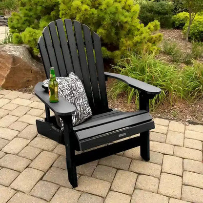 HIGHWOOD King-Size Adirondack Chair  All-Weather Folding and Reclining Outdoor Seating
