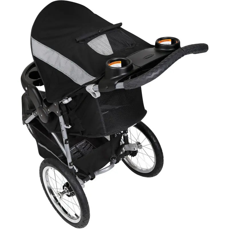 Baby Trend Expedition Travel System Stroller with Car Seat, All-Terrain Tires, Millennium White