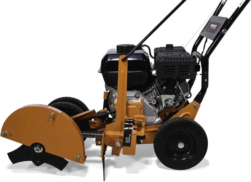 Generac Edger with 163cc Engine  Precision Bevel Cutting, Curb-Hopping Design, Six Depth Settings, and Four-Wheel Steering Control
