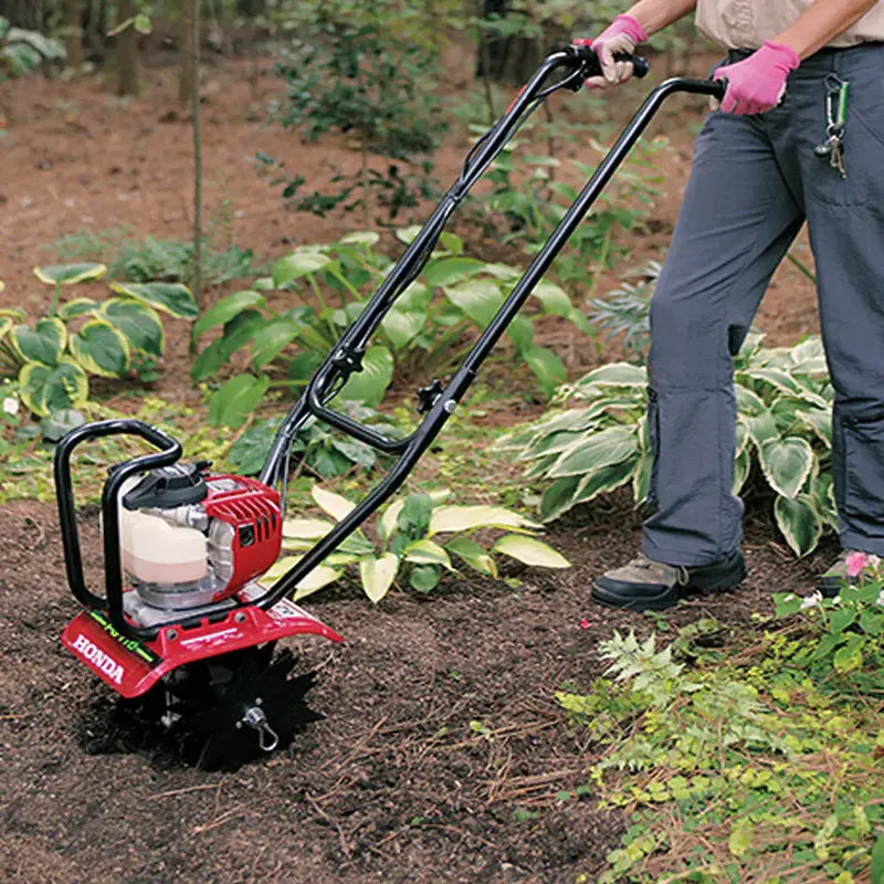 Woodskil FG110K1AT 25cc 4-Cycle Mini Garden Tiller