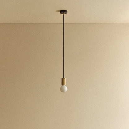 Sphere II Pendant Light in Oak