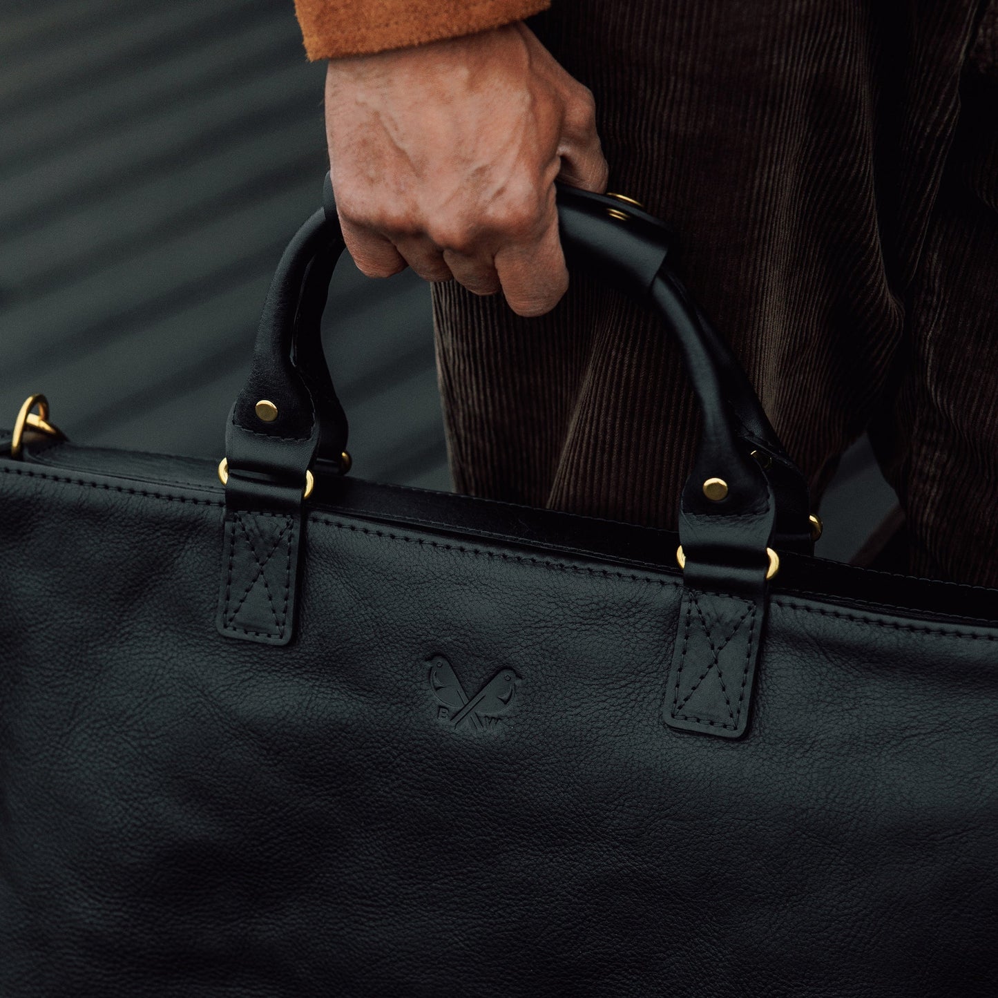 Leather Trifold - Black
