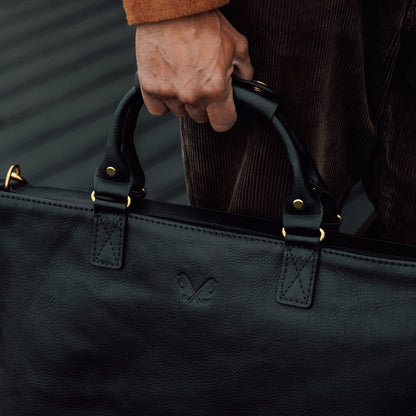 Leather Trifold - Black