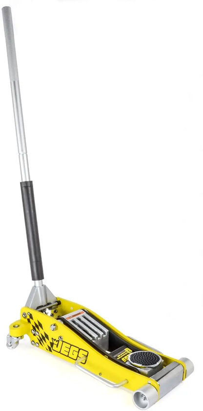 Professional Low-Profile Floor Jack  3-Ton Aluminum Lift with Precision Stability and Compact Design