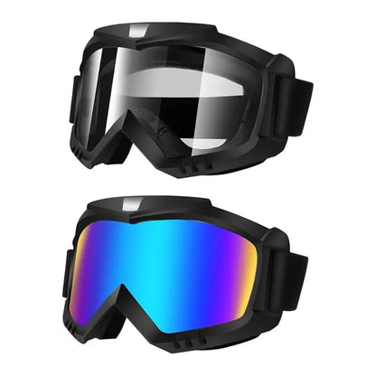 Dual-Pack ATV & Off-Road Goggles for Motorcycle, Skiing, and Dirt Bike Use