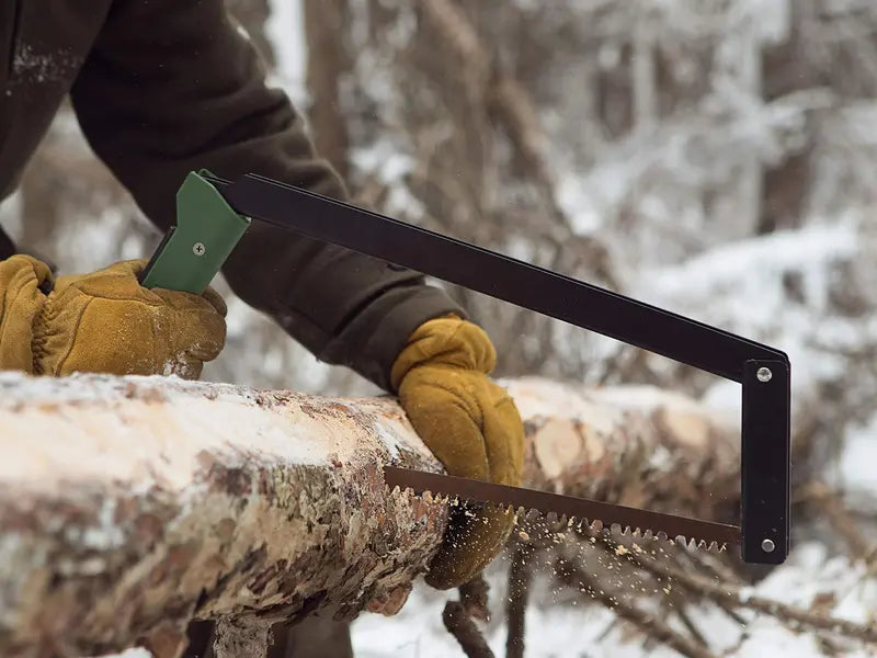 AGAWA BOREAL21 21-Inch Folding Bow Saw for Camping and Woodcutting