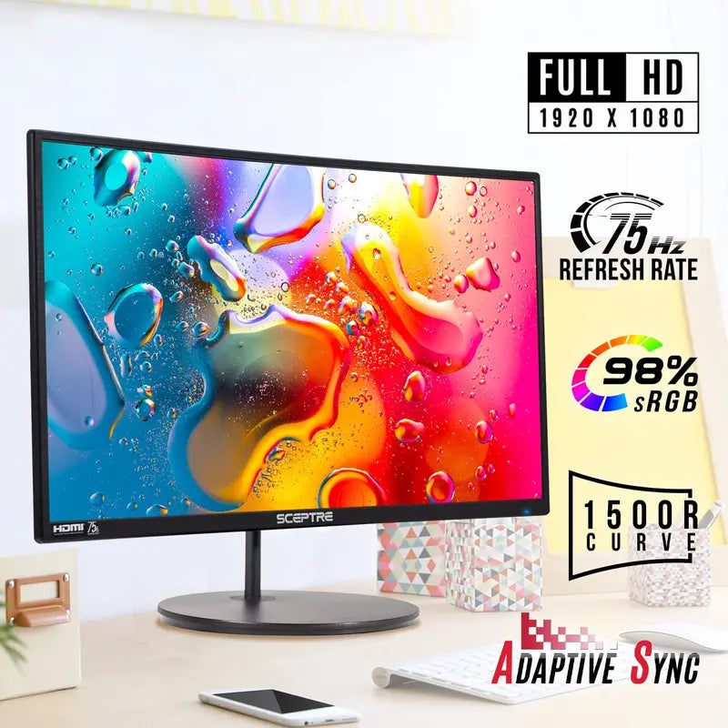 Sceptre Curved 24-inch Gaming Monitor 1080p