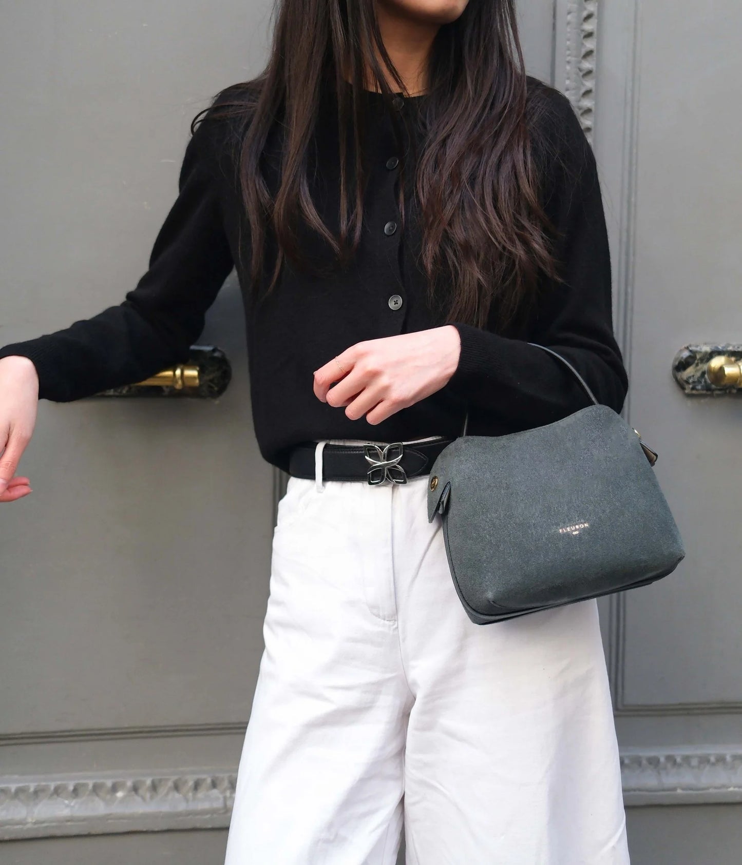 Mini Swann | Suede Orage