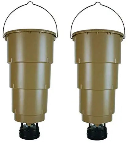 5-Gallon Hanging Deer Feeder  All-in-One Timer-Controlled Wildlife Feeding System