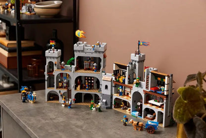 Lion Knights Medieval Castle Playset  Interactive Building Toy