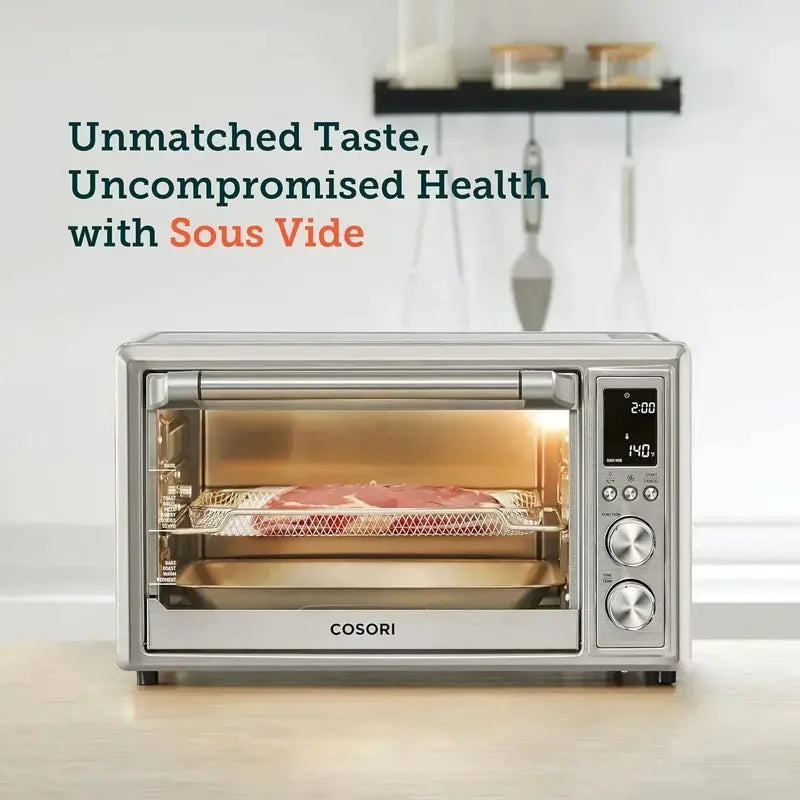 13-in-1 Smart Air Fryer Toaster Oven with App & Voice Control  32-Quart Convection Countertop Oven