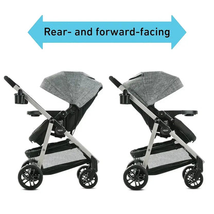 All-in-One Travel System: Stroller with Infant Car Seat & Base