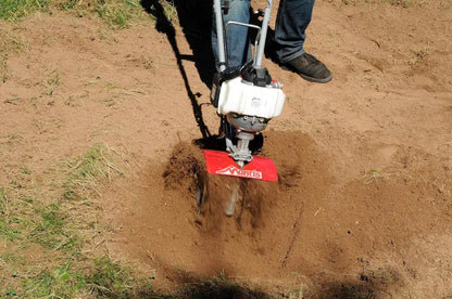 Mantis 7940 Gas Cultivator  25cc Honda 4-Cycle Engine, Red Metal Frame