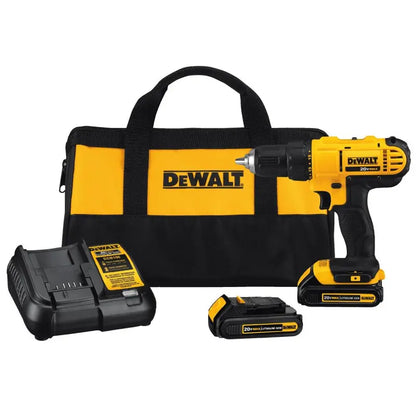 DEWALT 20 V MAX Li-ion Compact Drill/Driver Kit DCD771C2 from DEWALT