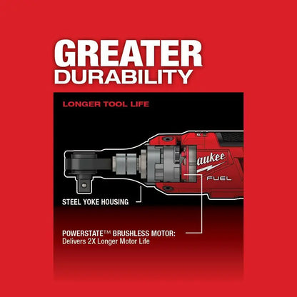 M12 FUEL 12V Lithium-Ion Brushless 3/8 in. High Speed Ratchet w/ Extended Reach