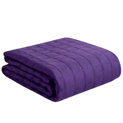 7-Layer Weighted Cooling Blanket with Glass Bead Fill and Reinforced 16-Loop Design