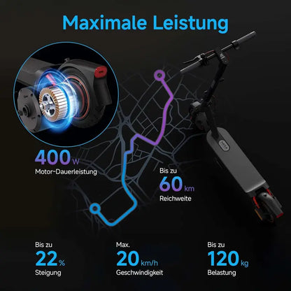 Xiaomi Electric Scooter  German-Certified (20 km/h), 70 km Range, Dual Brakes & App Control