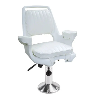 Wise 8WD1007-6-710 Captain’s Chair with Adjustable Pedestal and Seat Slide