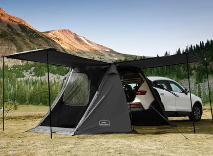 KAMPKEEPER SUV Tailgate Awning Tent  Vehicle-Mounted Shade & Camping Shelter for On-the-Go Adventures