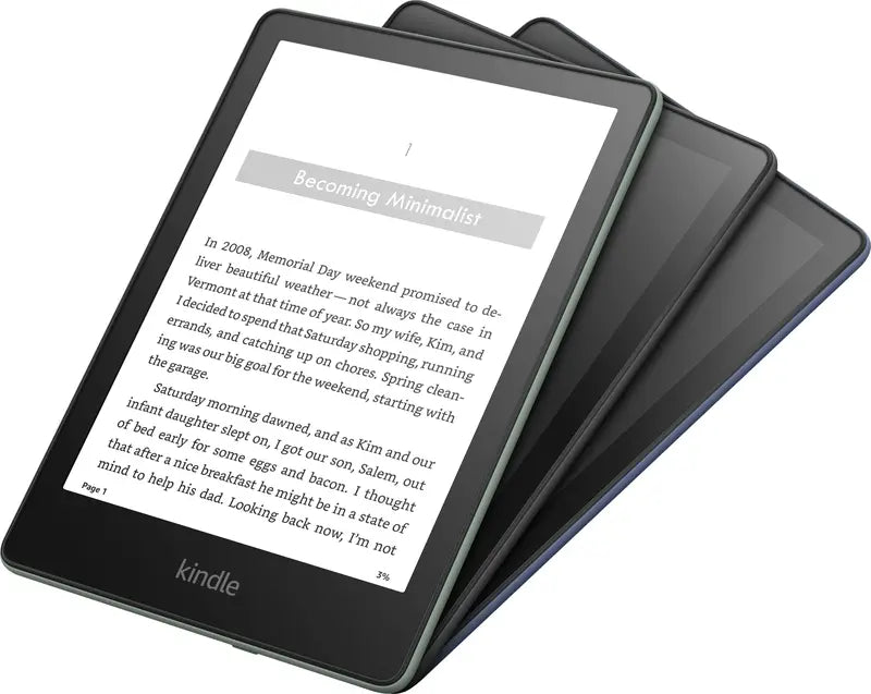 Amazon Kindle Paperwhite Signature Edition, 32GB, 2023, Agave Green  eReader