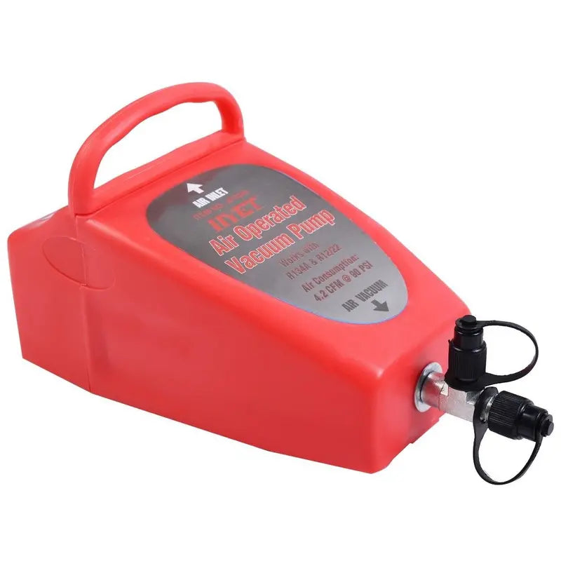 Pneumatic Air-Operated Vacuum Pump for A/C Systems  4.2 CFM Automotive AC Service Tool